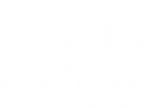 Split An Atom Logo (White)